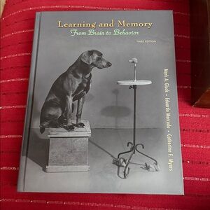 Learning and Memory: From Brain to Behavior (3rd Edition) Hardcover Book. New